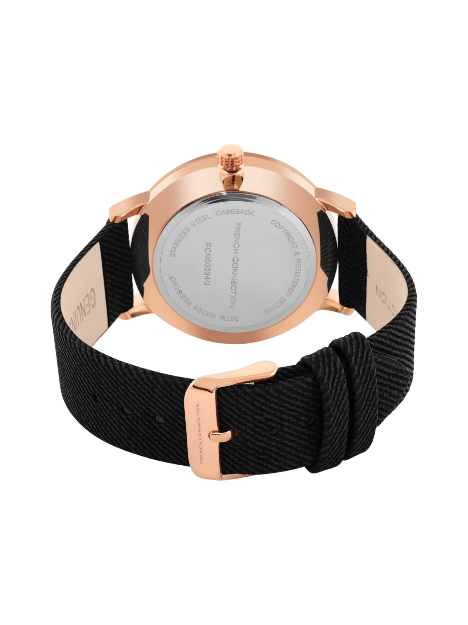 French Connection Analog Silver Dial Men's Watch-FCN00034G