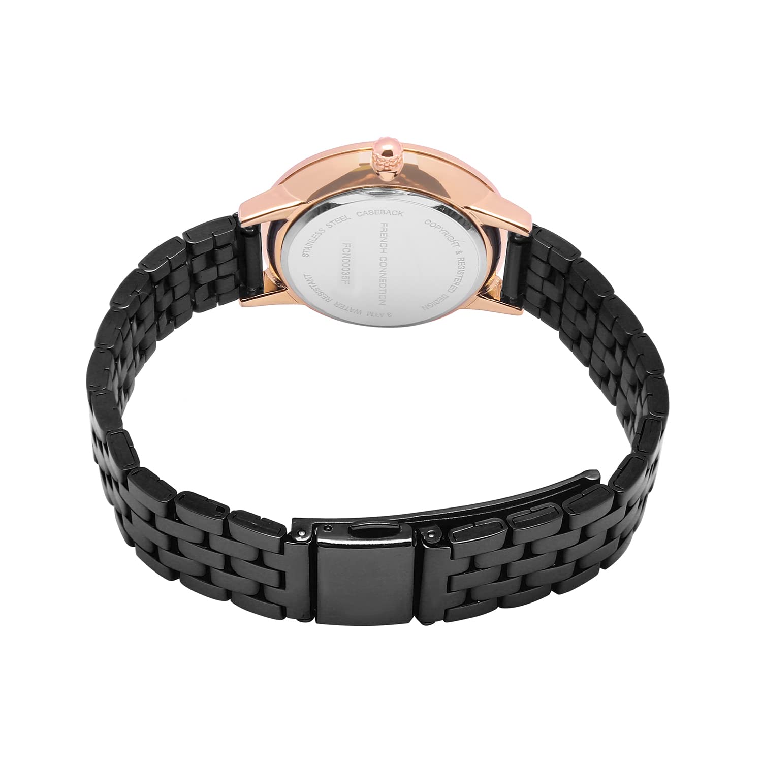 French Connection Analog Black Dial Women's Watch-FCN00035F