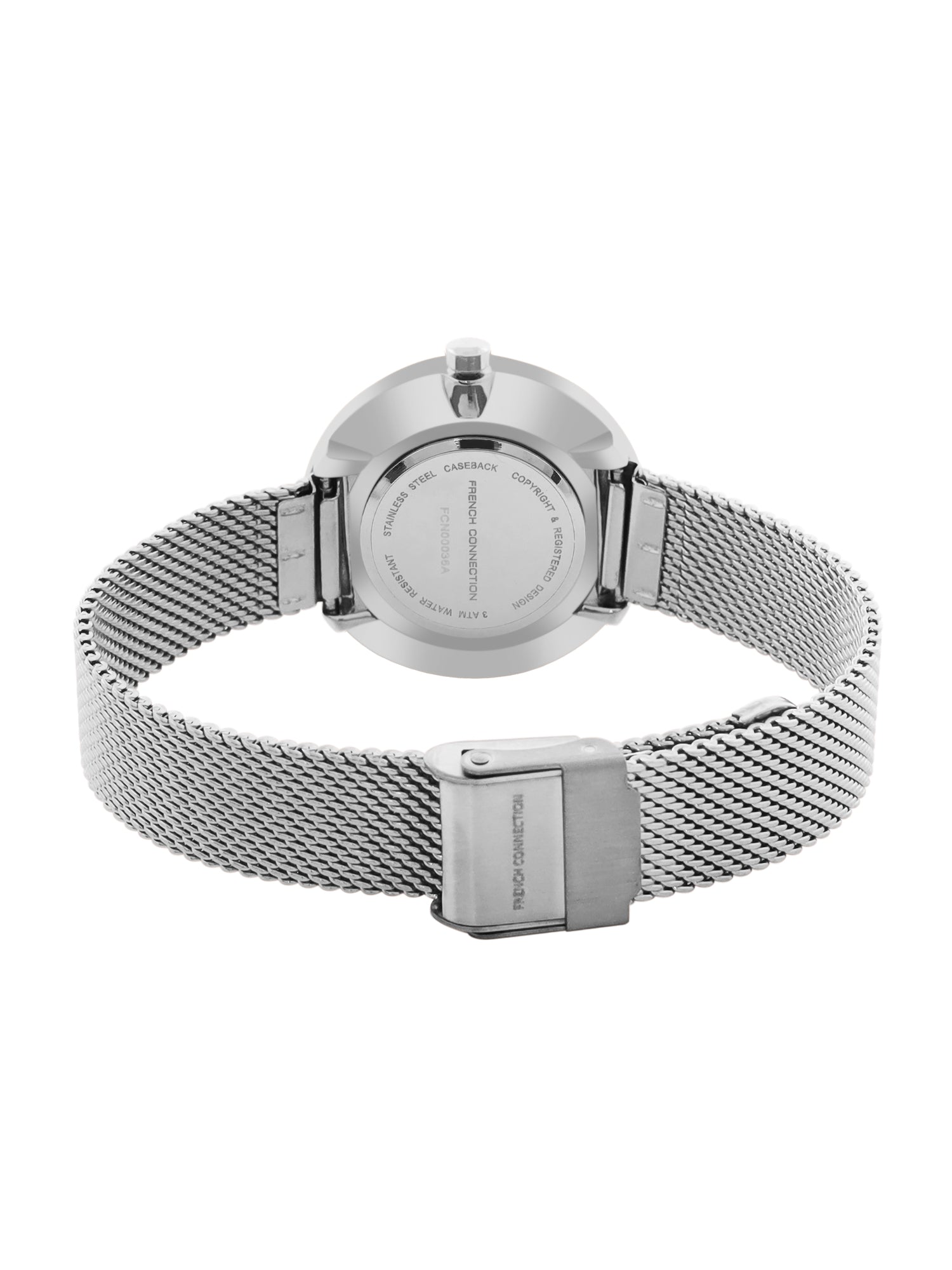 French Connection Analog Silver Dial Women's Watch-FCN00036A
