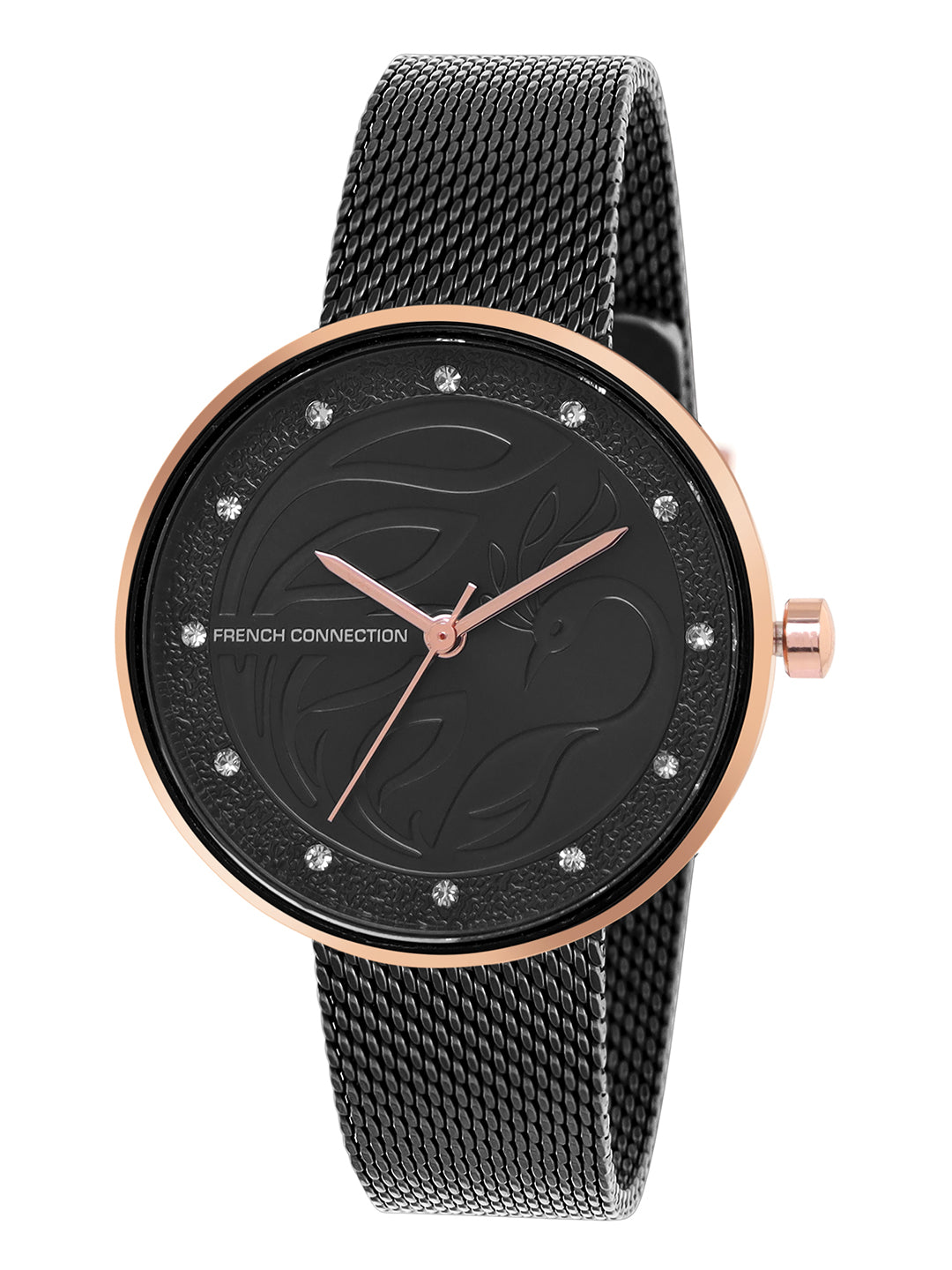 French Connection Analog Black Dial Women's Watch-FCN00038A