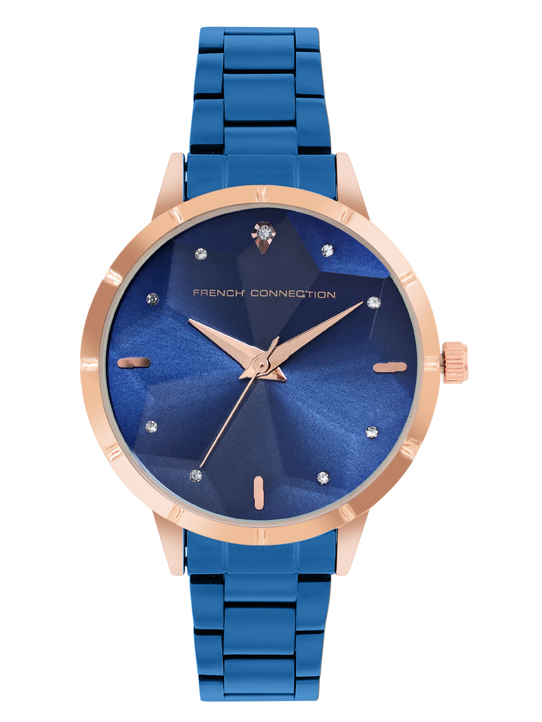 French Connection Blue Dial with Blue Strap Womens Analog Watch | FCN00078E