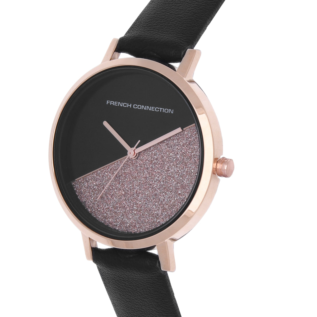 French Connection Spring-Summer 2021 Analog Black Dial Women's Watch-FCN0008A-R