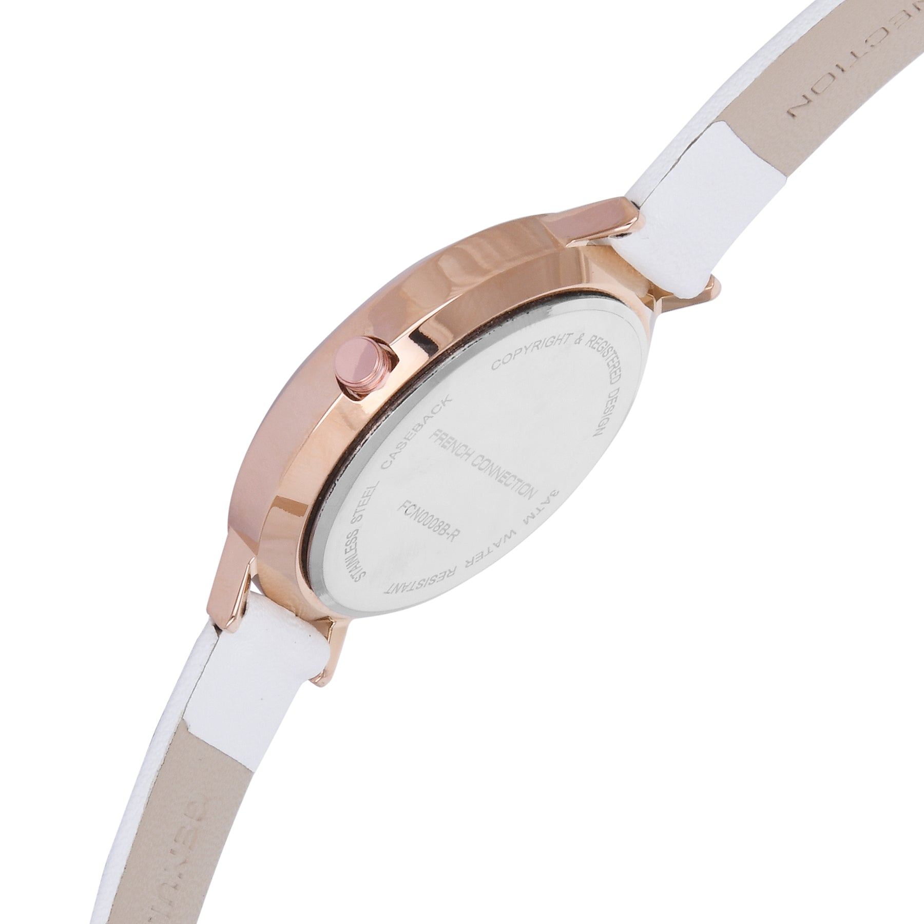 French Connection Spring-Summer 2021 Analog White Dial Women's Watch-FCN0008B-R