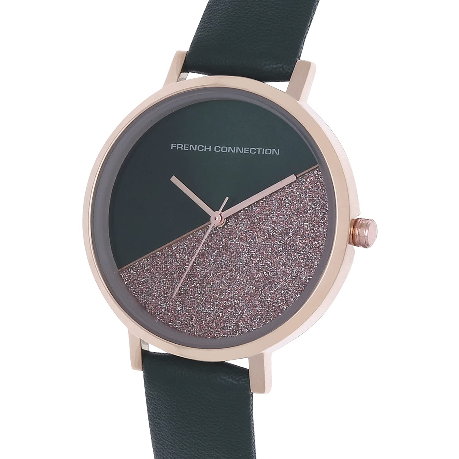 French Connection Spring-Summer Analog Green Dial Women's Watch-FCN0008C-R