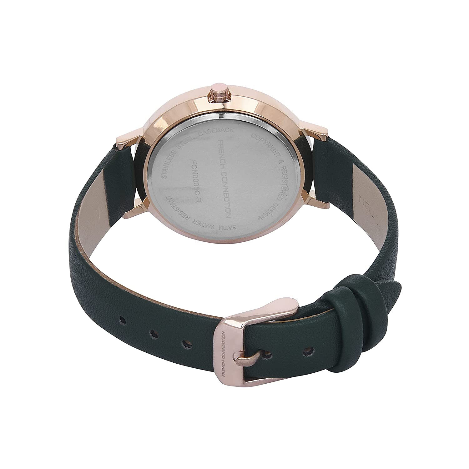 French Connection Spring-Summer Analog Green Dial Women's Watch-FCN0008C-R