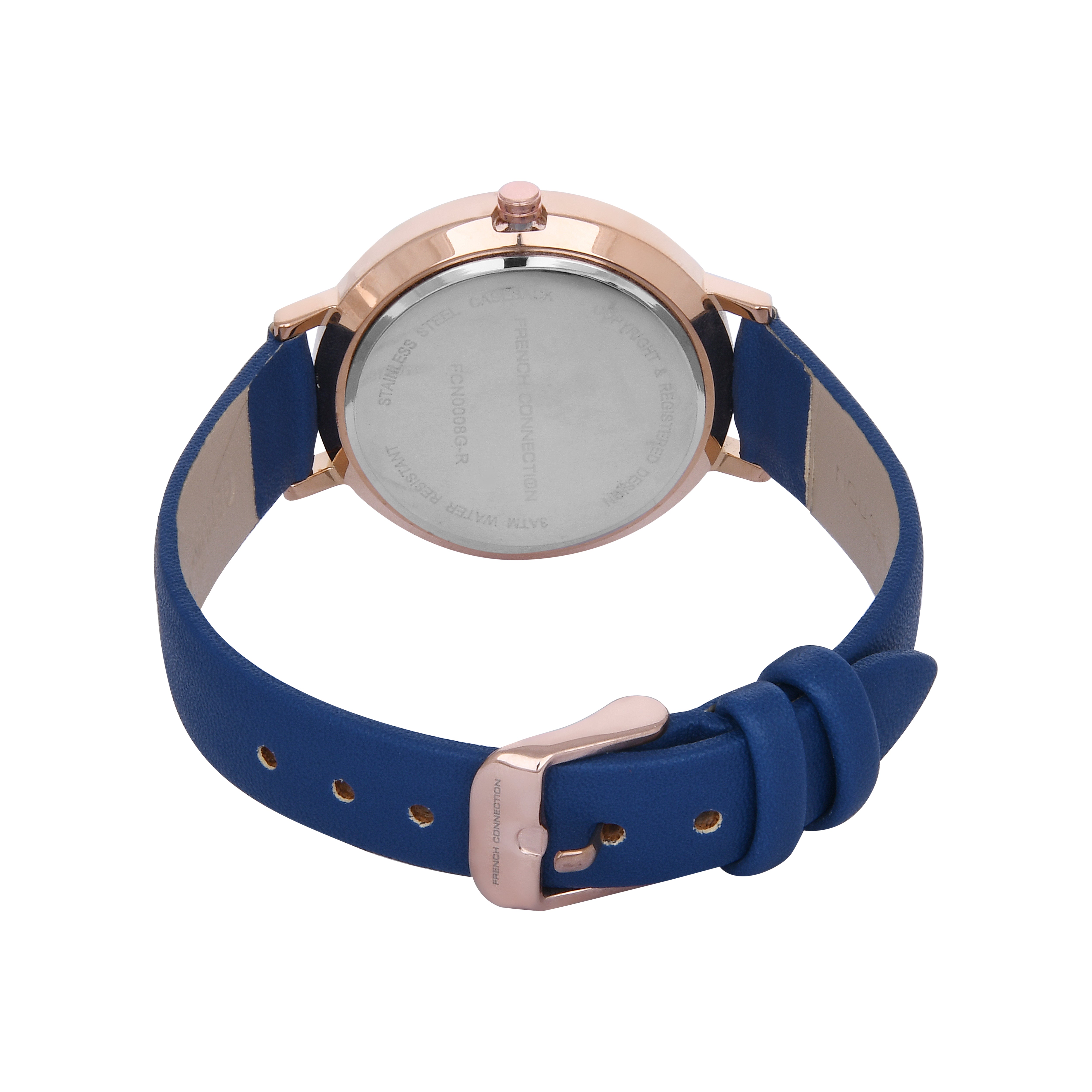 French Connection Spring-Summer 2021 Analog Blue Dial Women's Watch-FCN0008G-R