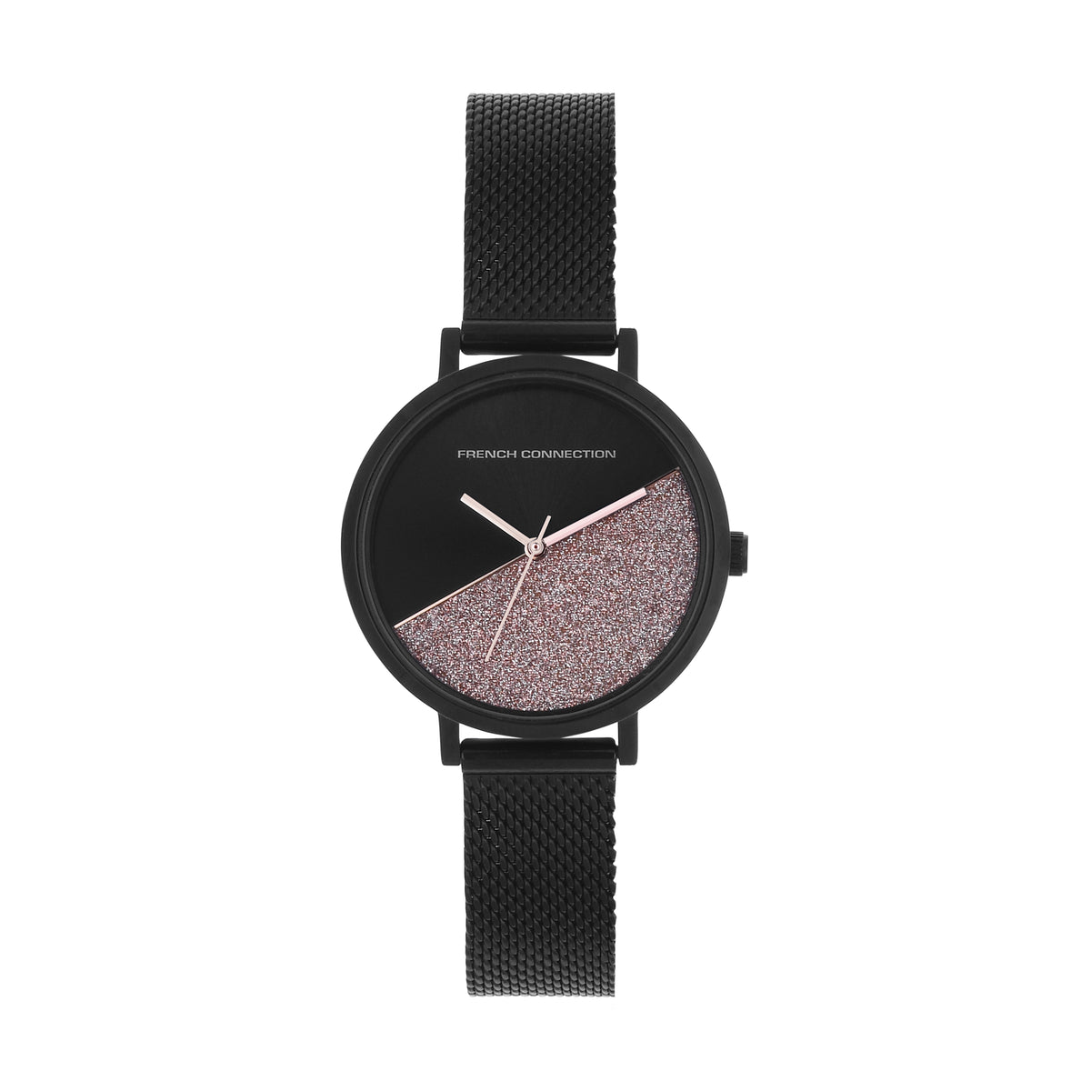 French Connection Spring-Summer Analog Black Dial Women's Watch-FCN0008I-R