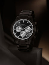 French Connection Sunray Gun Round Dial With Black Stainless Steel Strap Chronograph Watch - For Mens FCN0120BM