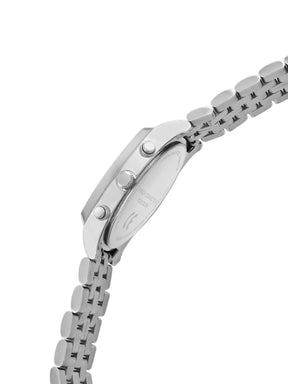 French Connection Textured Blue Round Dial With Stainless Steel Strap Chronograph Watch - For Mens FCN0122USM