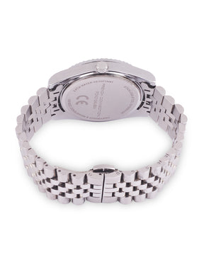 French Connection Sunray Blue Round Dial With Stainless Steel Strap Multifunction Watch - For Mens FCN0124USM