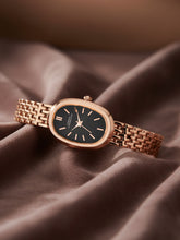 French Connection Sunray Black Round Dial With Rose Stainless Steel  Strap Watch - For Womens FCN0130RGM