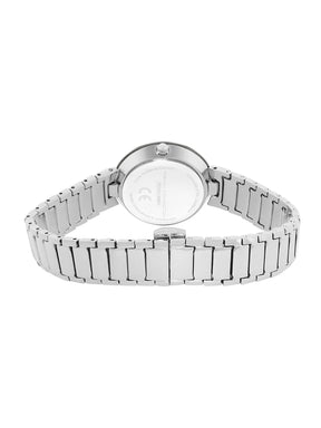 French Connection Sunray Gun Round Dial With Stainless Steel Strap Watch - For Womens FCN0136SM