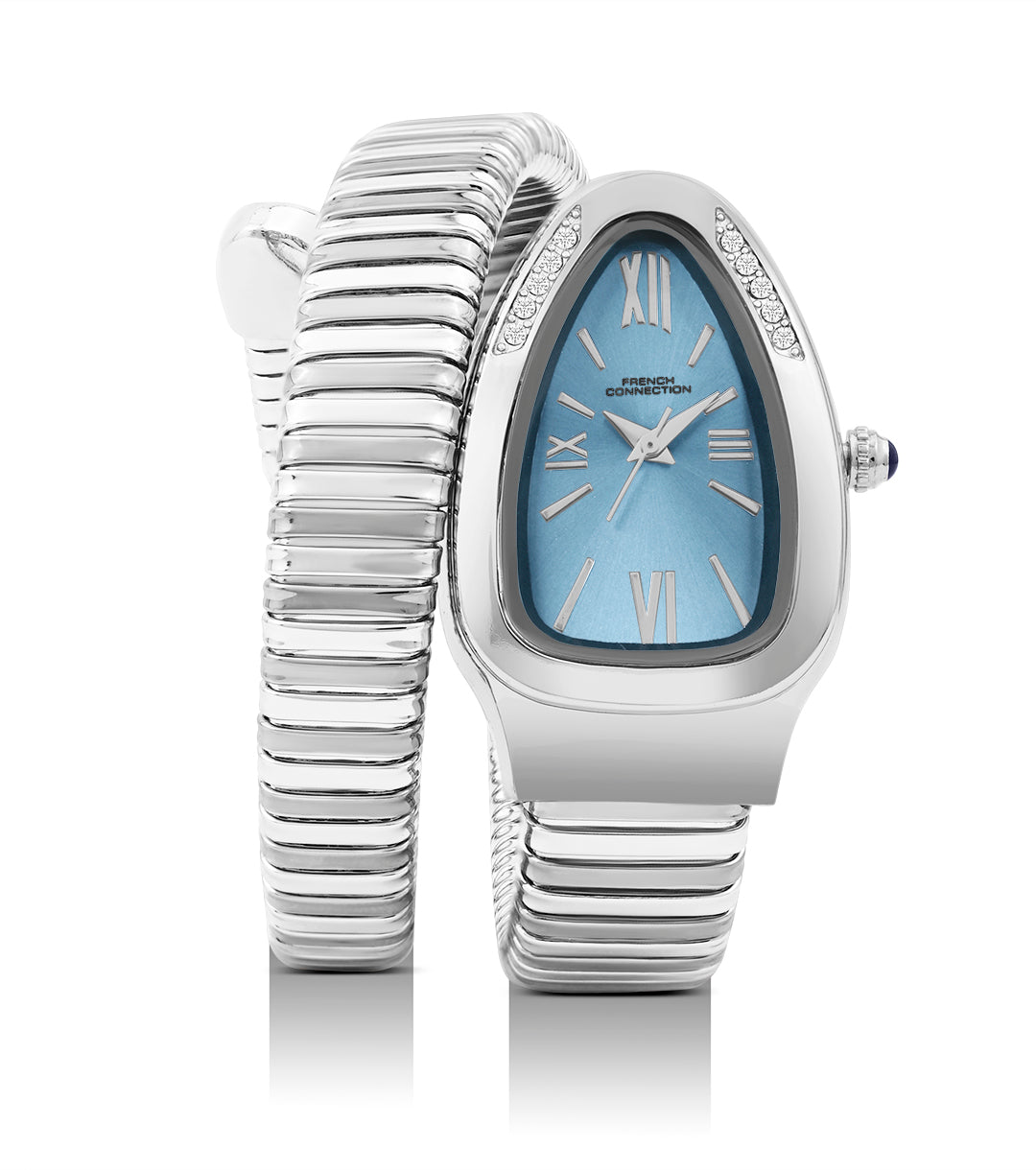 The Eternelle Curve Women's Snake Wrap Design Analog Watch | FCN0142USM