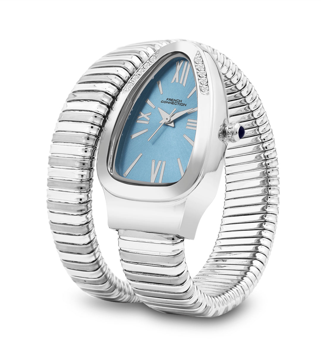 The Eternelle Curve Women's Snake Wrap Design Analog Watch | FCN0142USM