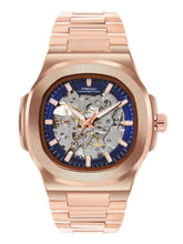 French Connection Men Skeleton Dial & Bracelet Style Straps Automatic Watch- FCN0149URGM