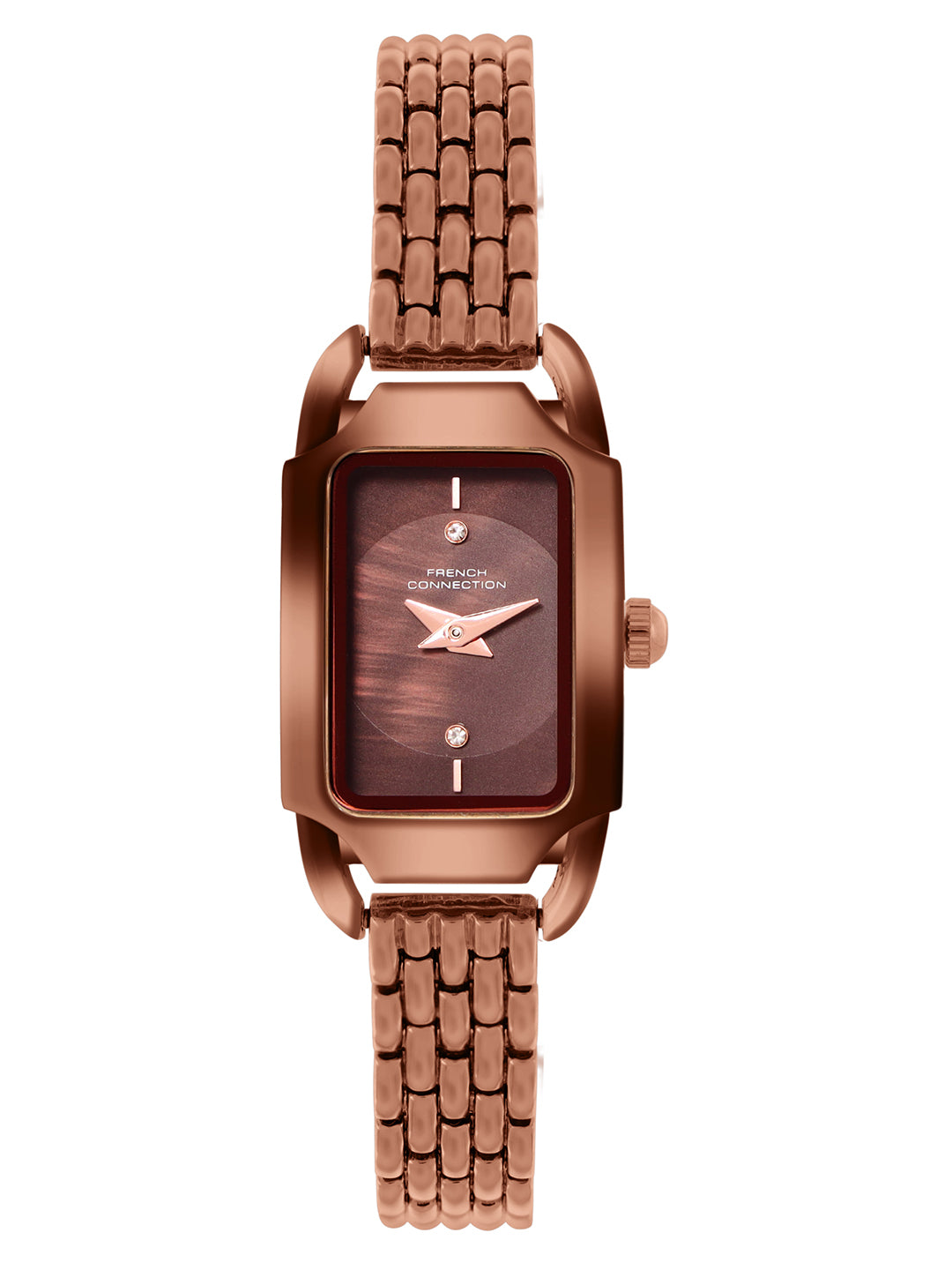 French Connection Opessence Brown Dial with Brown Strap Womens Analog Watch | FCN0177BRM