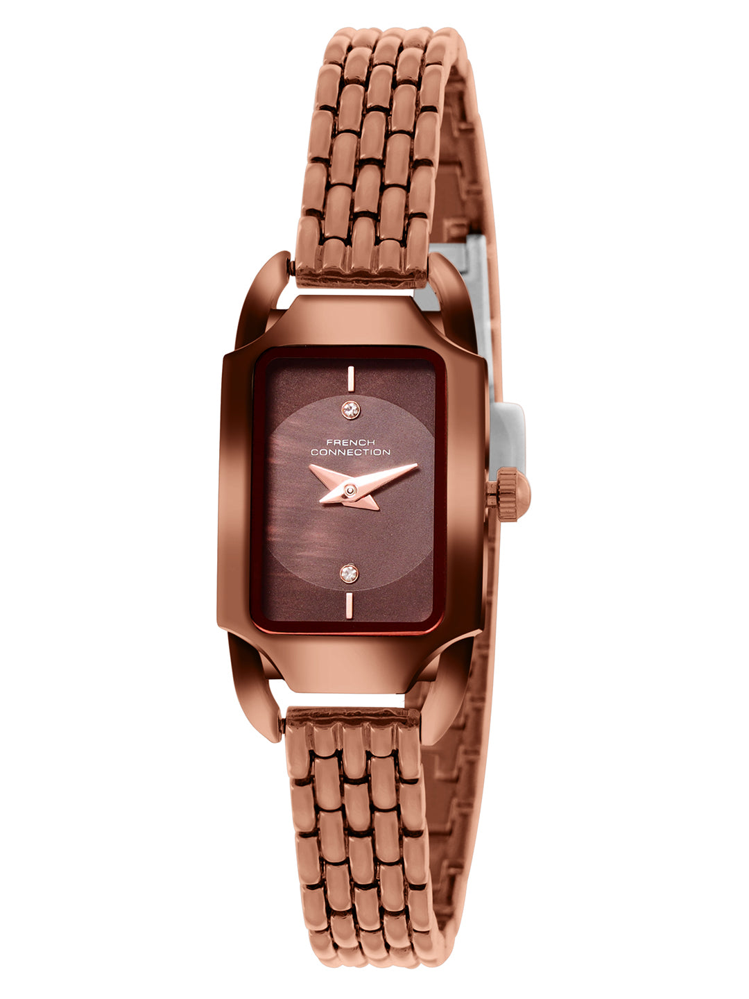 French Connection Opessence Brown Dial with Brown Strap Womens Analog Watch | FCN0177BRM