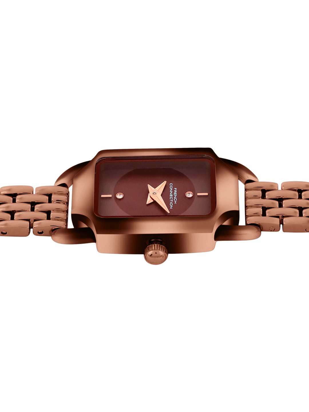 French Connection Opessence Brown Dial with Brown Strap Womens Analog Watch | FCN0177BRM