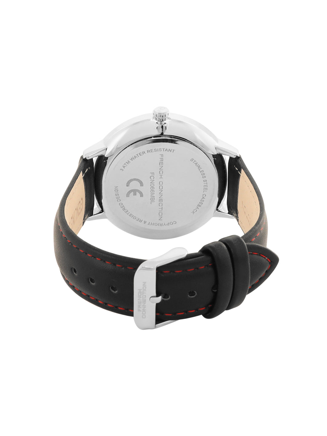French connection Opus Maroon Round Dial Mens Mult Function Watch FCN066MBL
