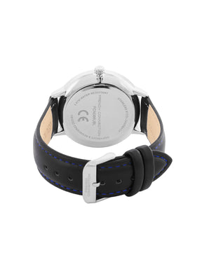 French connection Opus Blue Round Dial Mens Mult Function Watch FCN066UBL