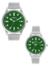 French Connection Analog Green Dial Unisex's Watch-FCN080NSM