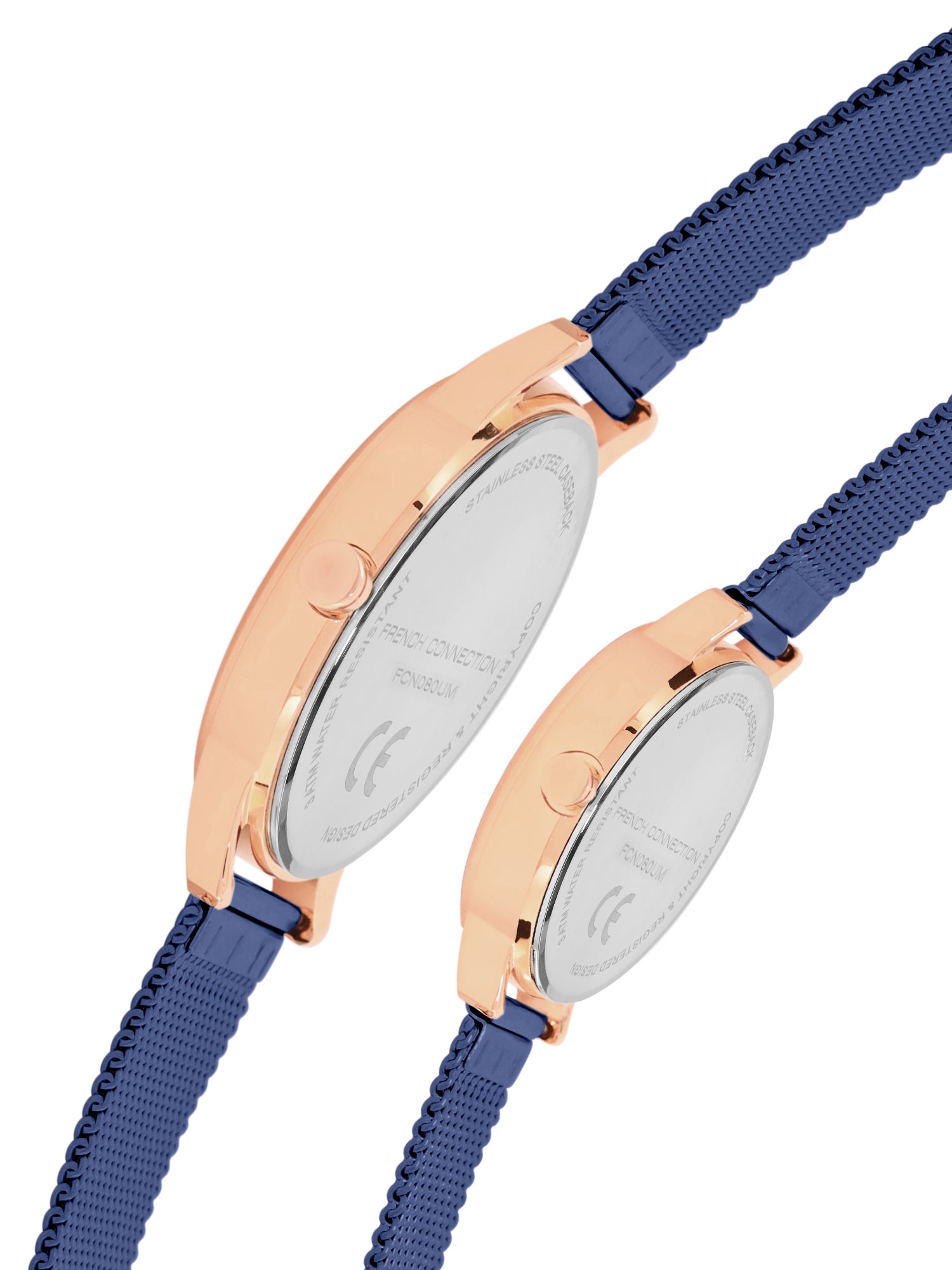 French Connection Analog Blue Dial Unisex's Watch-FCN080UM
