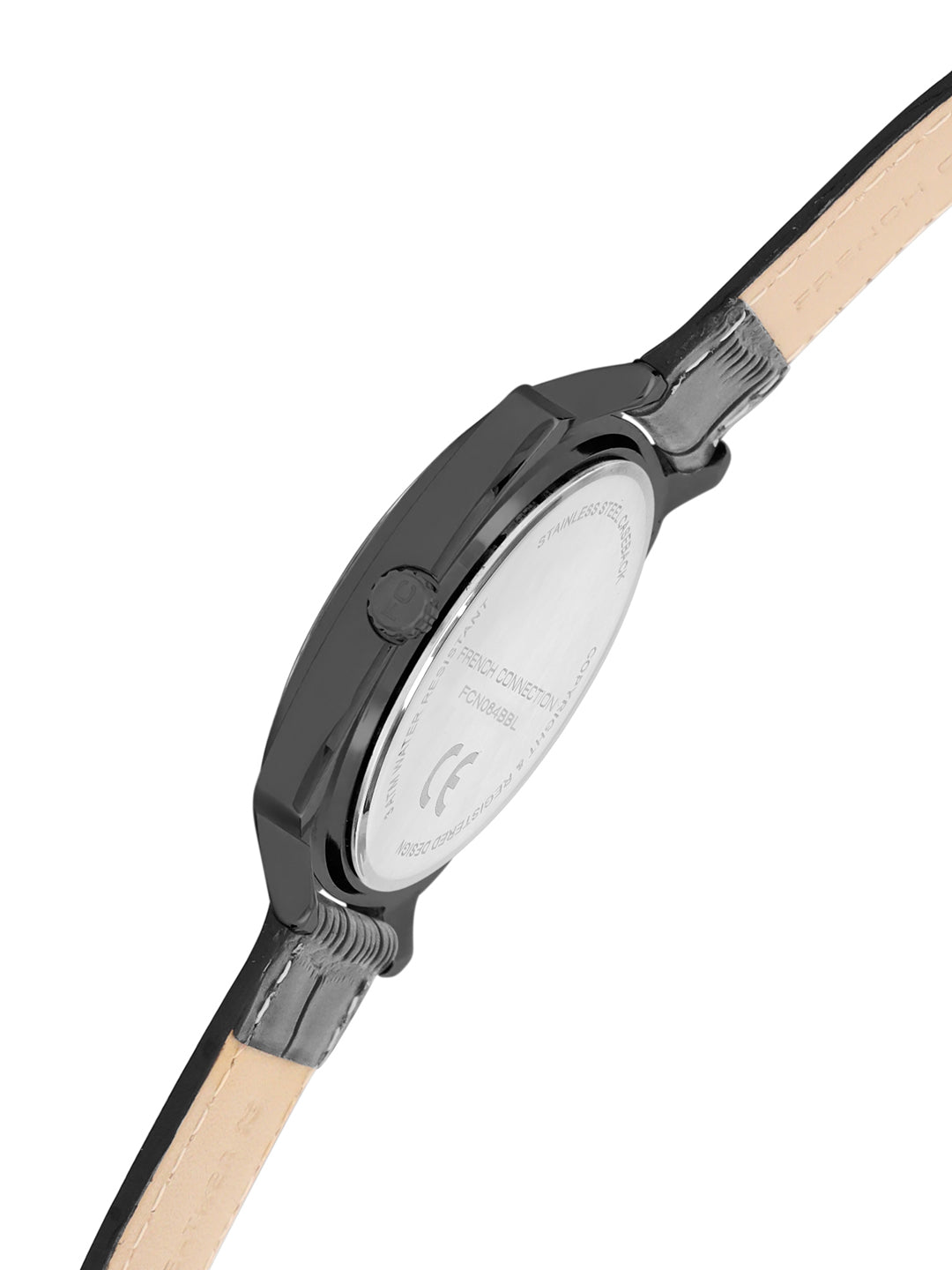 French connection Solistice Mustard Dial Mens Analogue Watch FCN084BBL