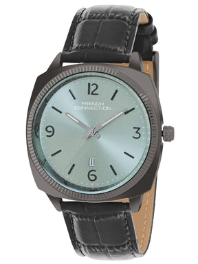 French connection Solistice Grey Dial Mens Analogue Watch FCN084BL