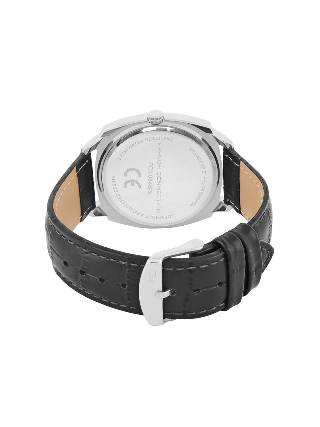 French connection Solistice Maroon Dial Mens Analogue Watch FCN084SBL