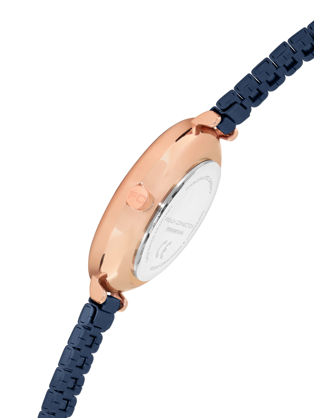 French Connection Dancing Diamonds Blue Dial with Blue Strap Womens Analog Watch | FCN087UM