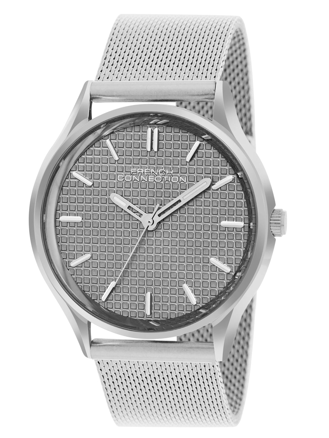 French Connection Analogue Grey Dial Men's Watch -FCN088GSM