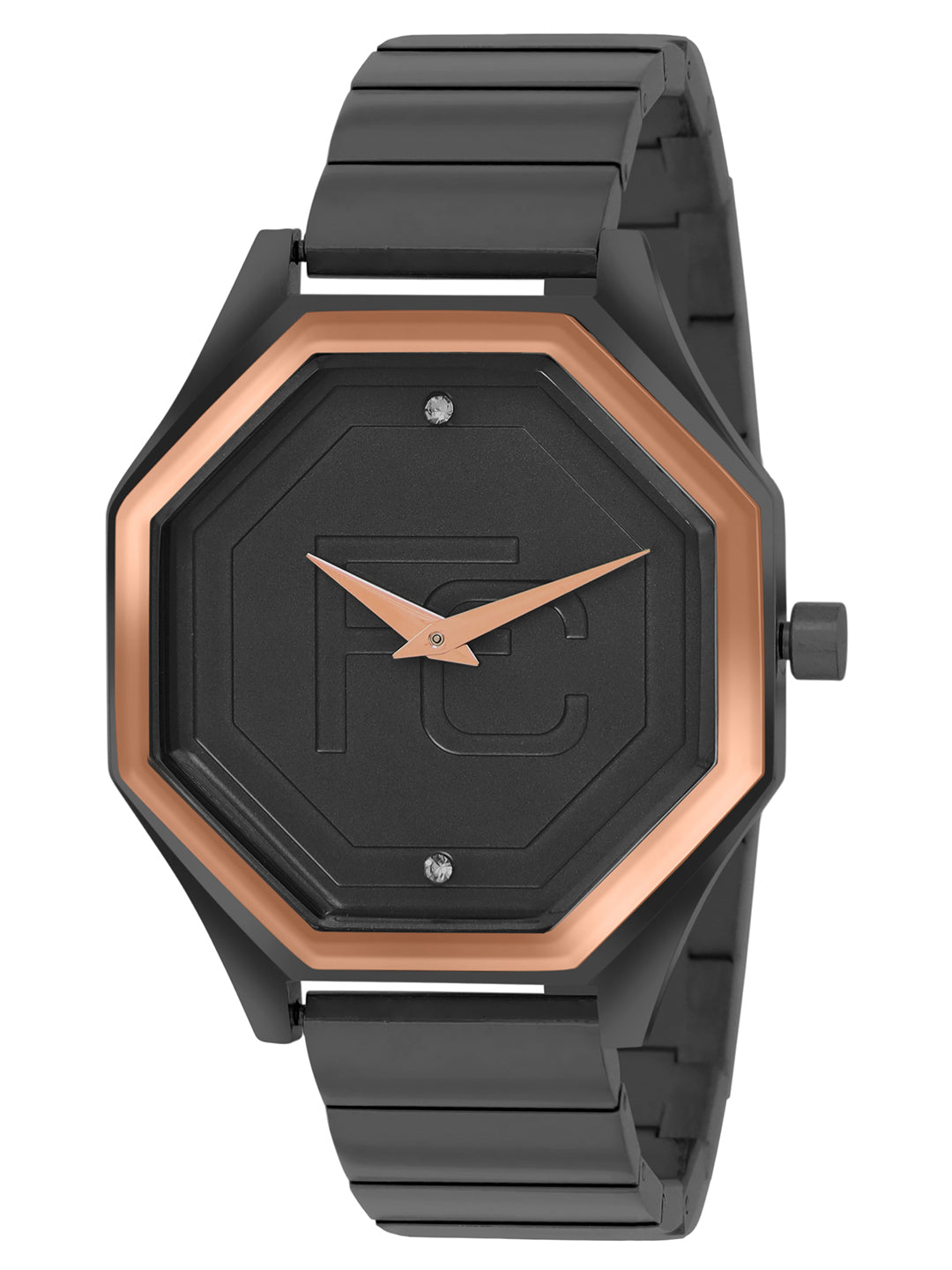French Connection Analogue Black Dial Women's Watch -FCN090BM