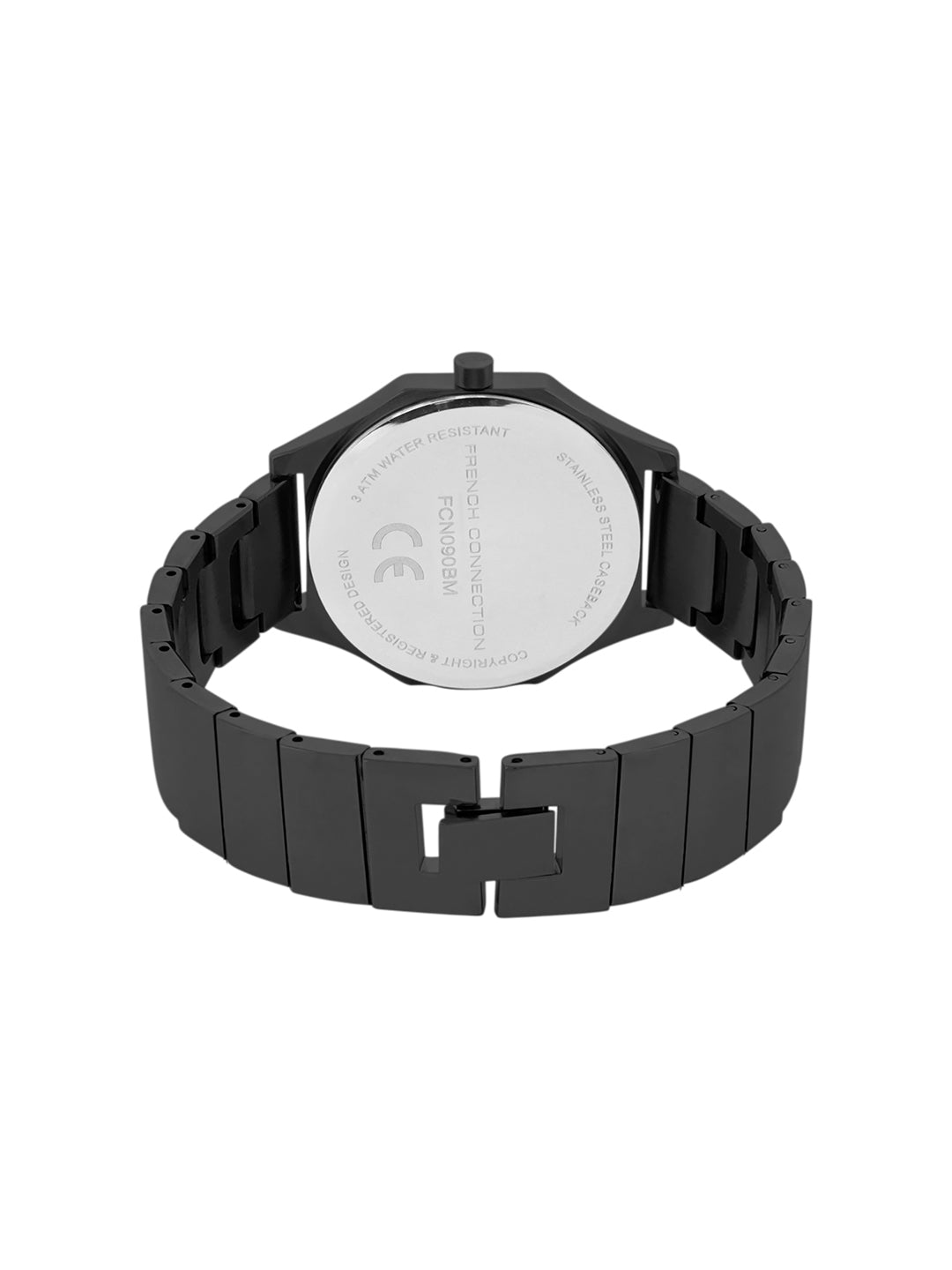 French Connection Analogue Black Dial Women's Watch -FCN090BM