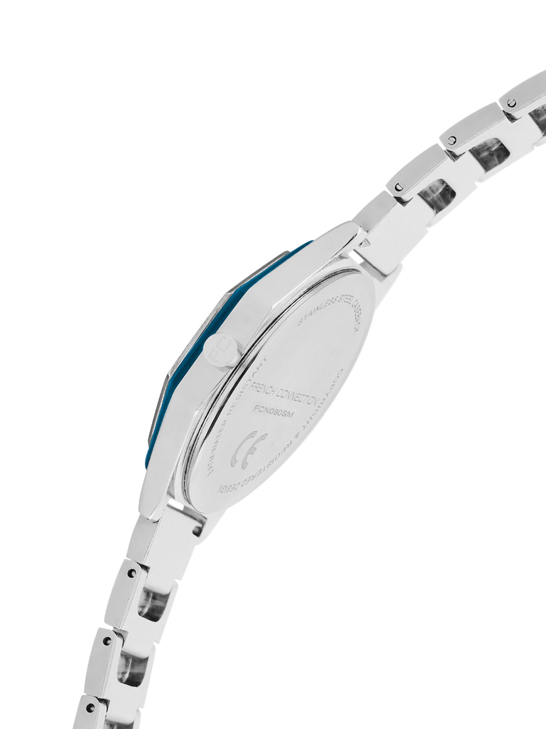 French Connection Analogue Silver Dial Women's Watch -FCN090SM