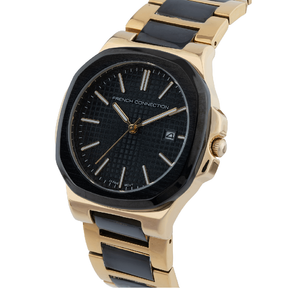 French Connection Analogue Black Dial Men's Watch - FCB2TM