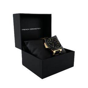 French Connection Analogue Black Dial Men's Watch - FCB2TM