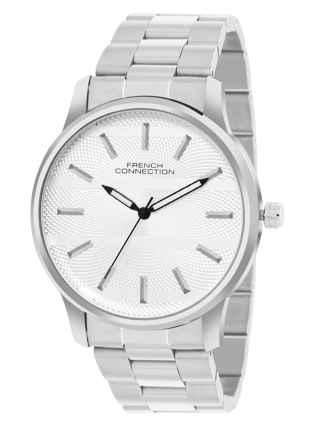French Connection Analogue Silver Dial Men's Watch - FCN091SM