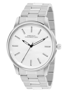 French Connection Analogue Silver Dial Men's Watch - FCN091SM