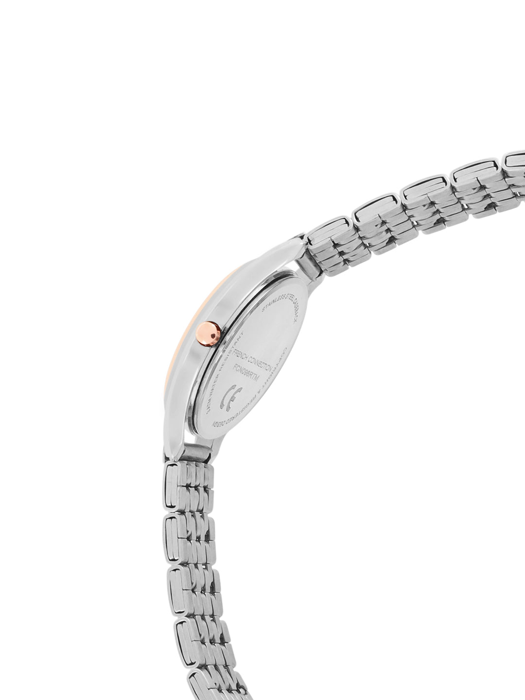 French Connection Honora Purple Dial with Silver Strap Womens Analog Watch | FCN096RTM