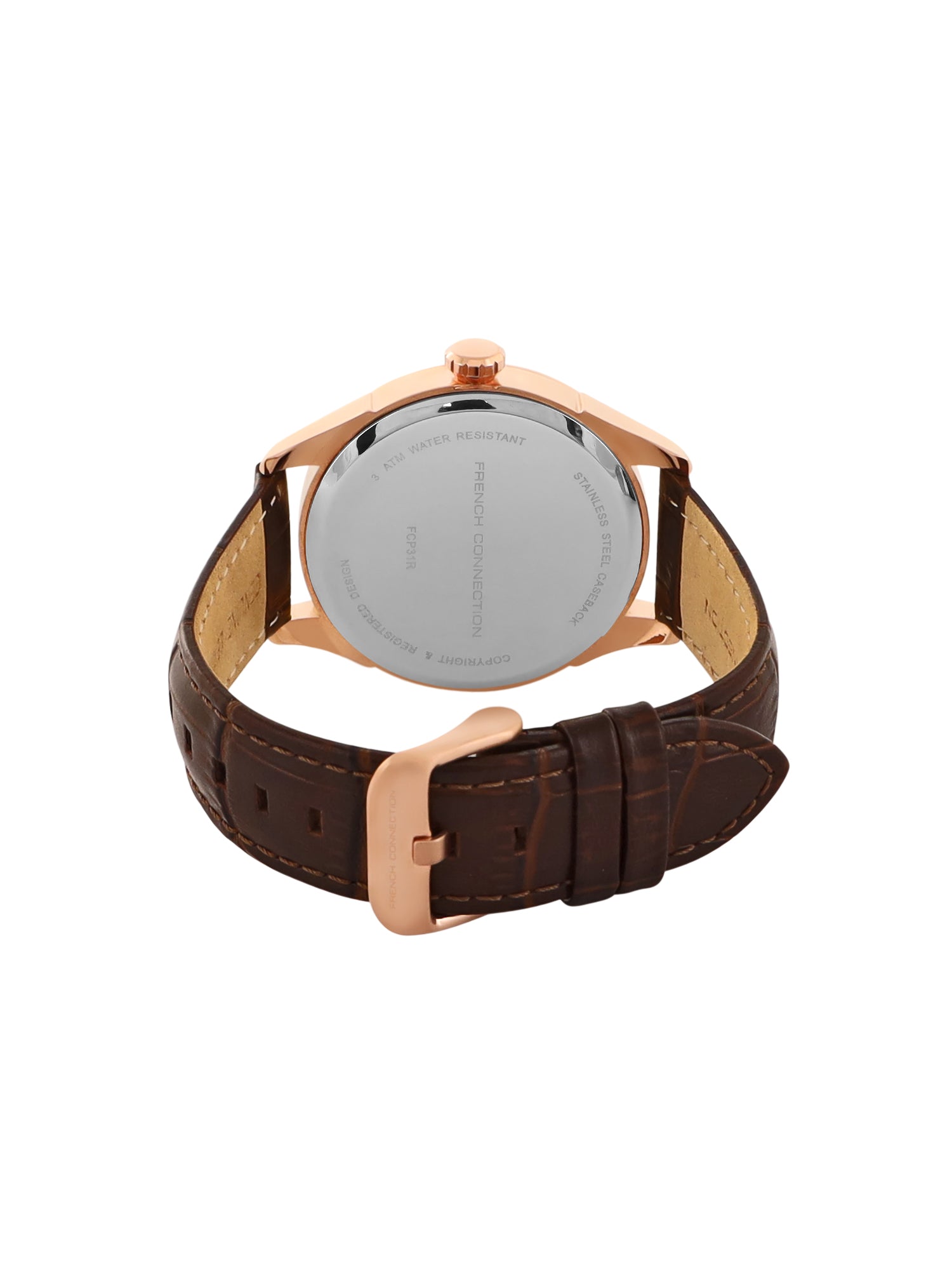 French Connection FCP31R Etienne Brown Dial Men's Analog Watch