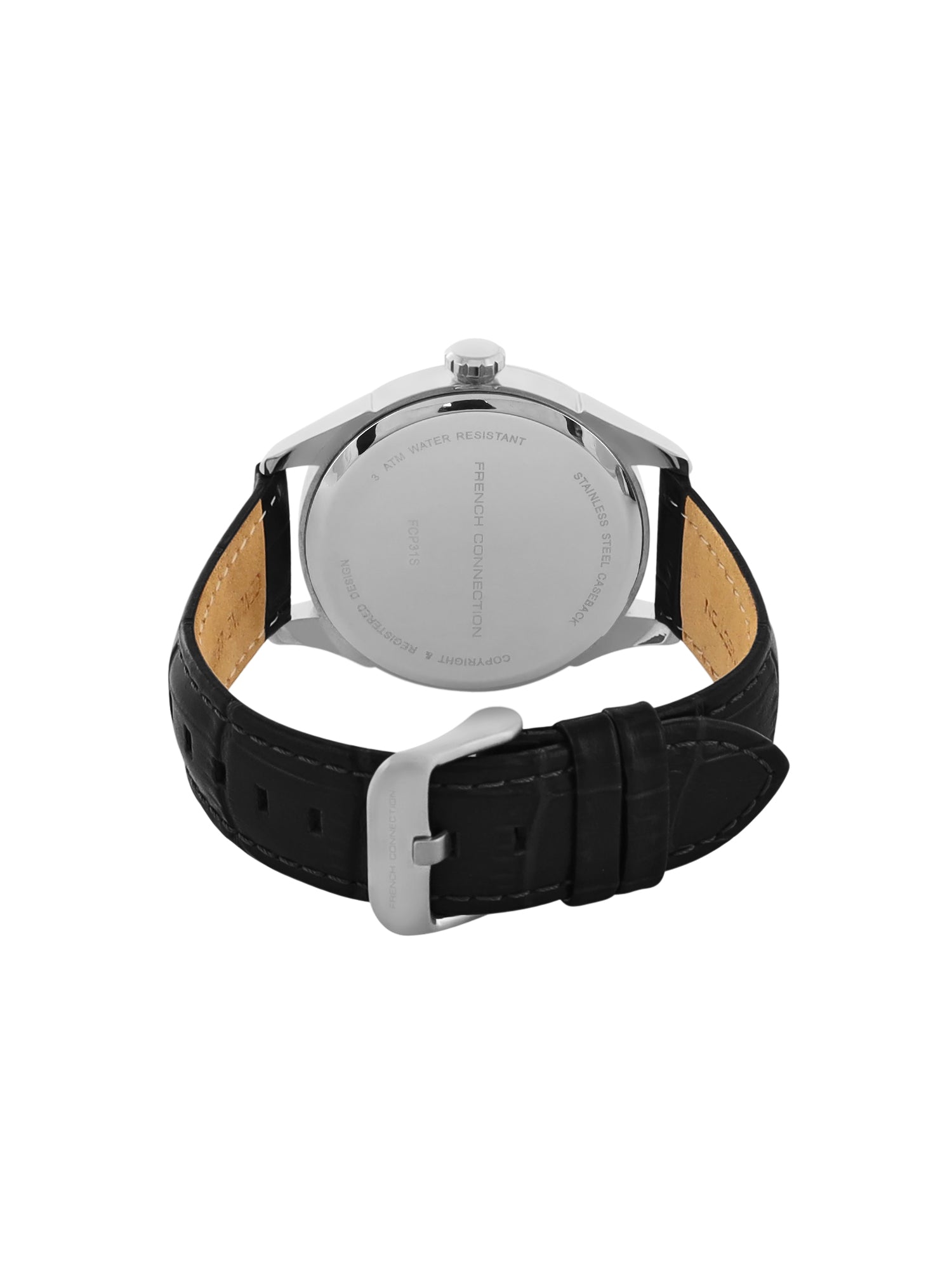 French Connection FCP31S Etienne Black Dial Men's Analog Watch