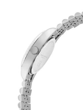 French connection Men Patterned Dial & Stainless Steel Bracelet Style Straps Analogue Watch FCP41USM