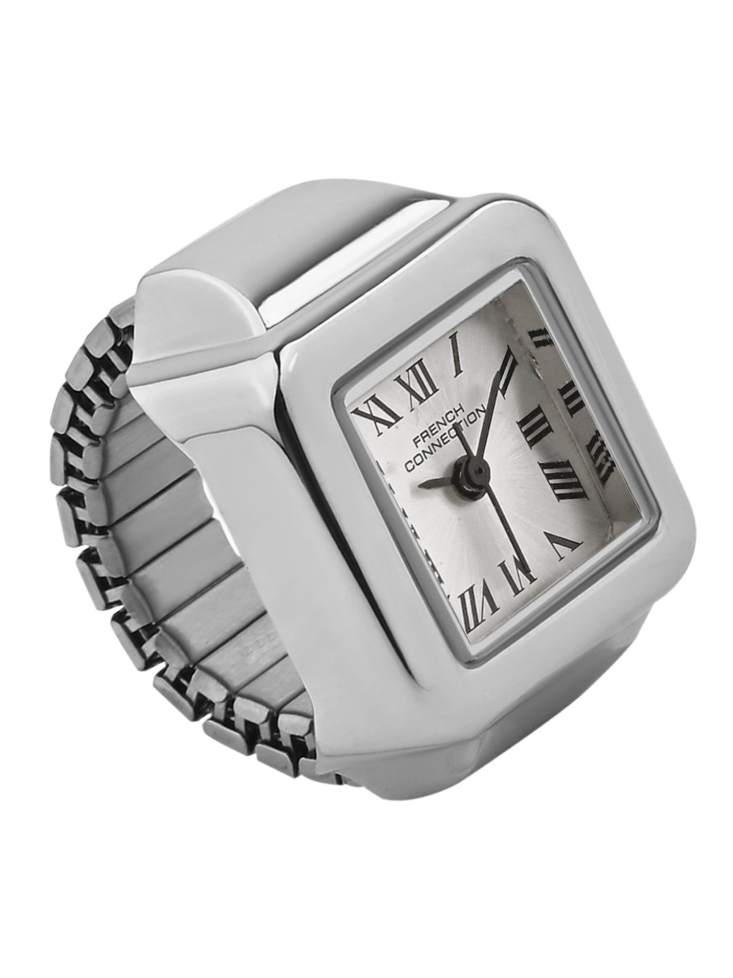 French Connection Silver Dial with Silver Strap Womens Analog Watch | FCR03SM