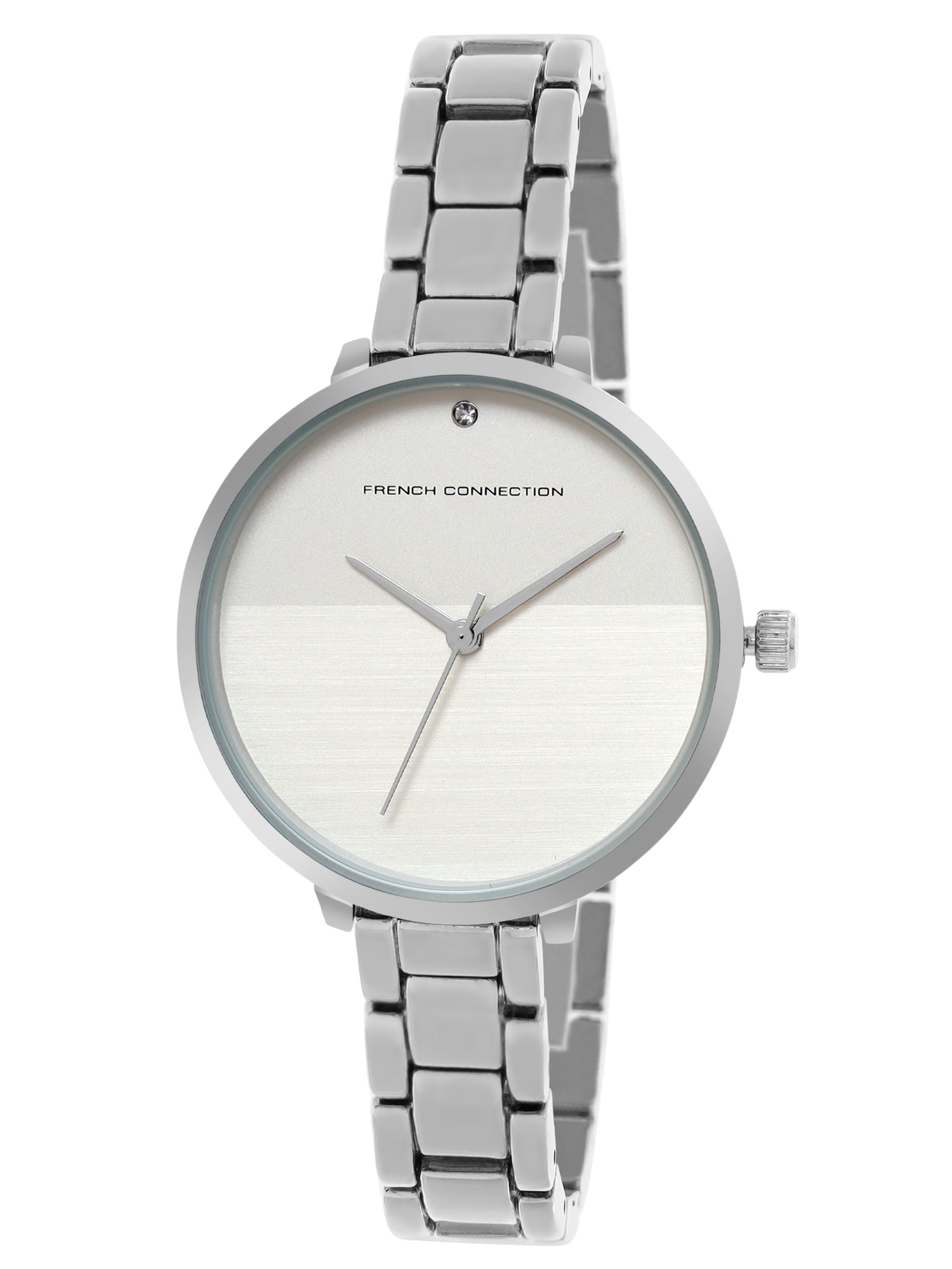 French Connection FCS001A Beller White Dial Women's Analog Watch
