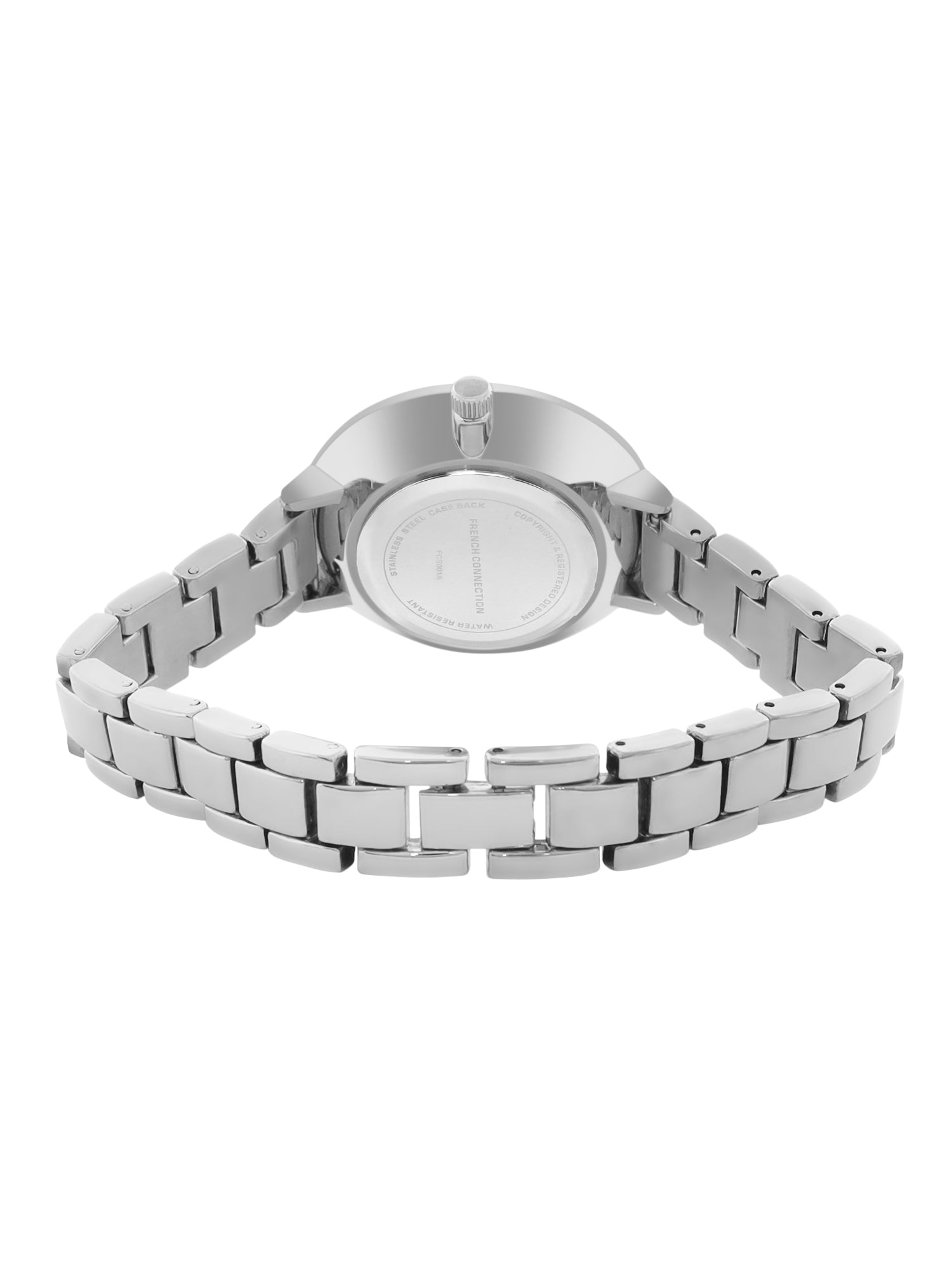 French Connection FCS001A Beller White Dial Women's Analog Watch