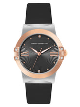 French Connection Black Dial  Analog Watch for Women's - FCU1BBL