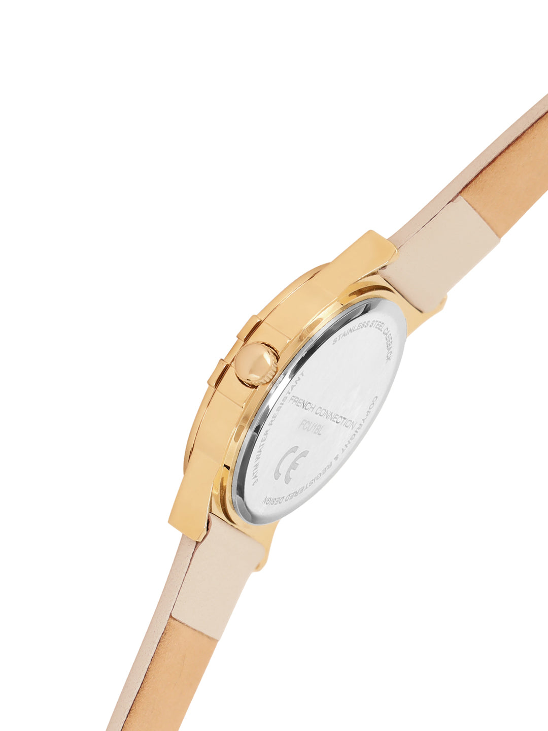 French Connection Gold Dial  Analog Watch for Women's - FCU1BL