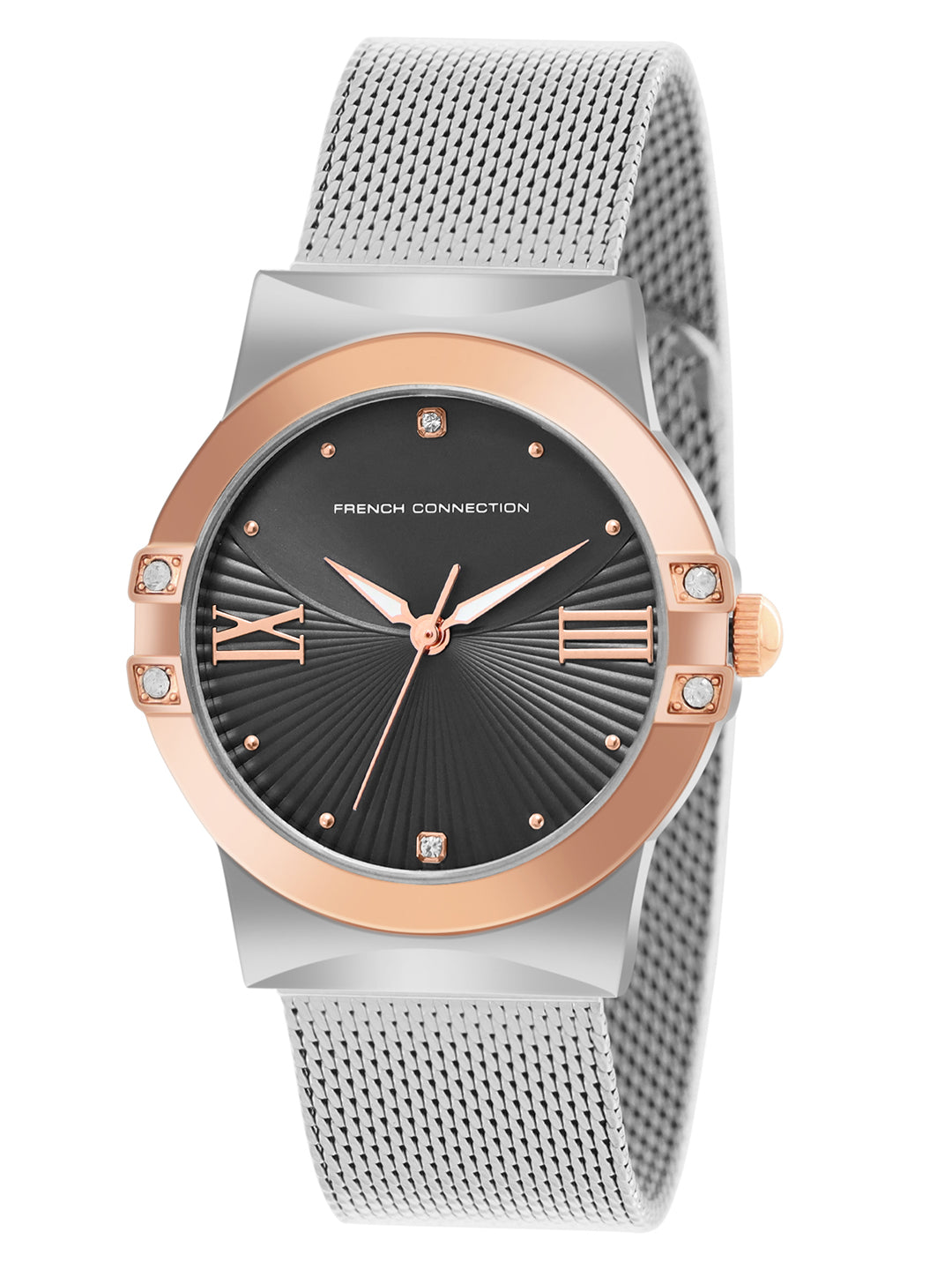French Connection Black  Dial  Analog Watch for Women's - FCU1BSM