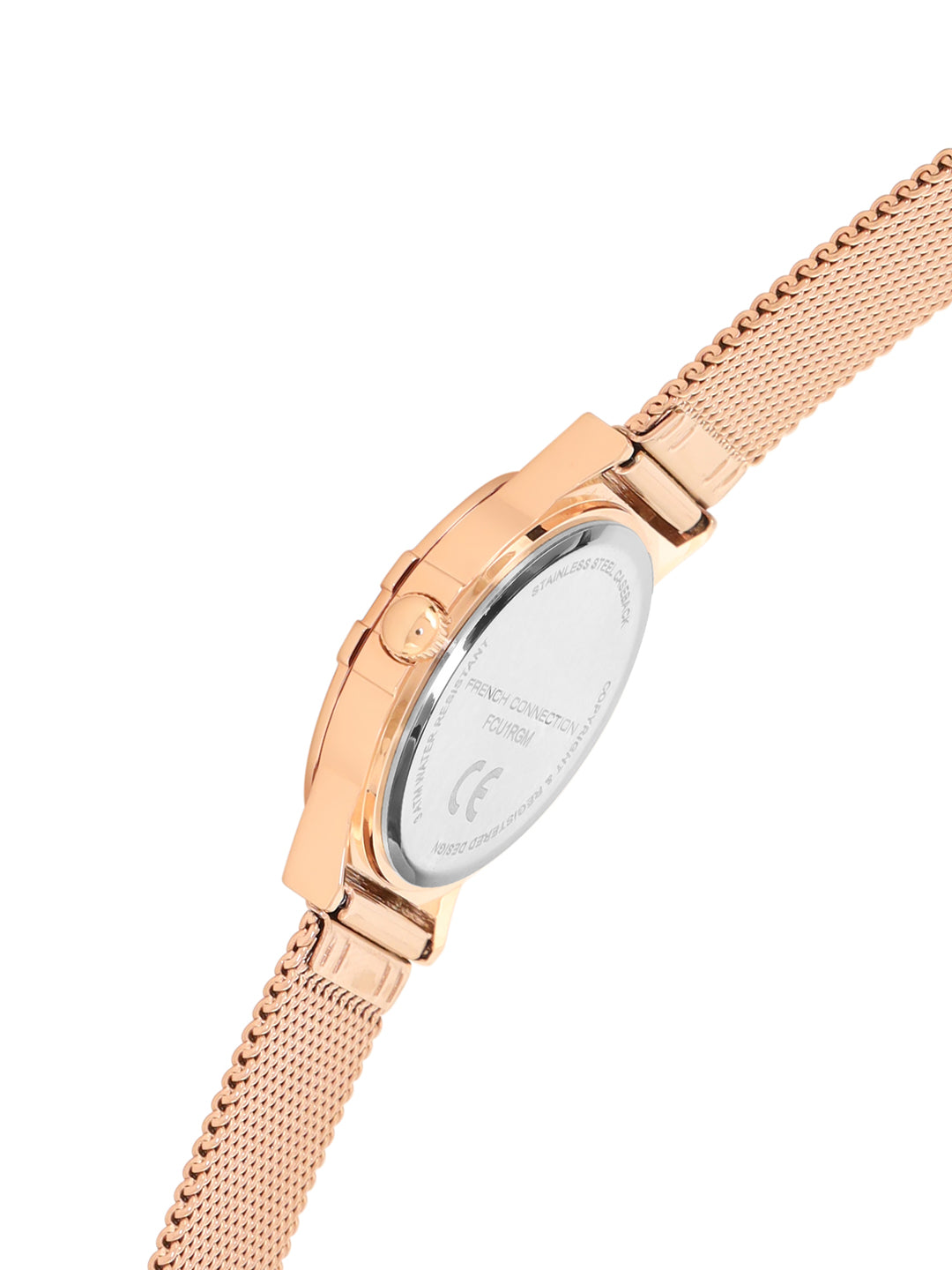 French Connection Blue Dial  Analog Watch for Women's - FCU1RGM