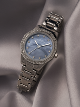 French Connection Mop Blue Round Dial With Stainless Steel Strap Watch - For Womens FCU9USM